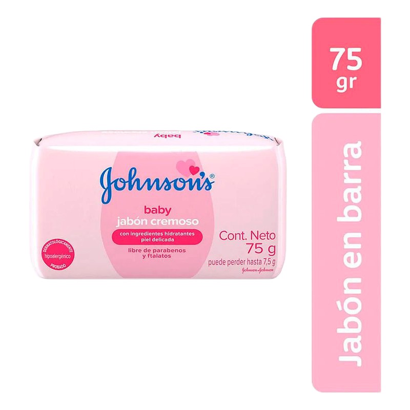 JABON JOHNSON BABY HUMECTANTE - CREMOSO x75g