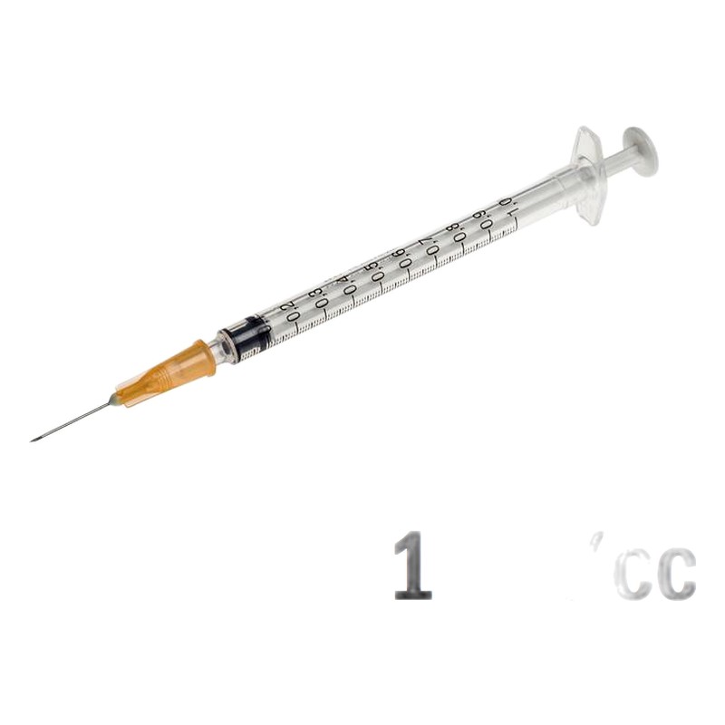 JERINGA DESCARTABLE (Tuberculina) 1ml/cc + Aguja 25G x 5/8"