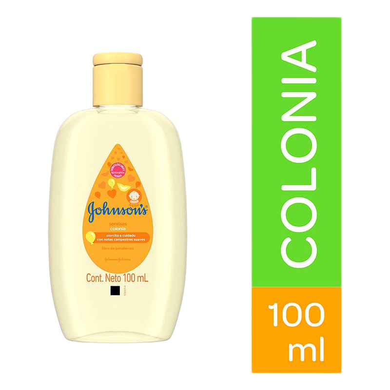 COLONIA JOHNSON BABY Sonrisas - Frasco 100mL