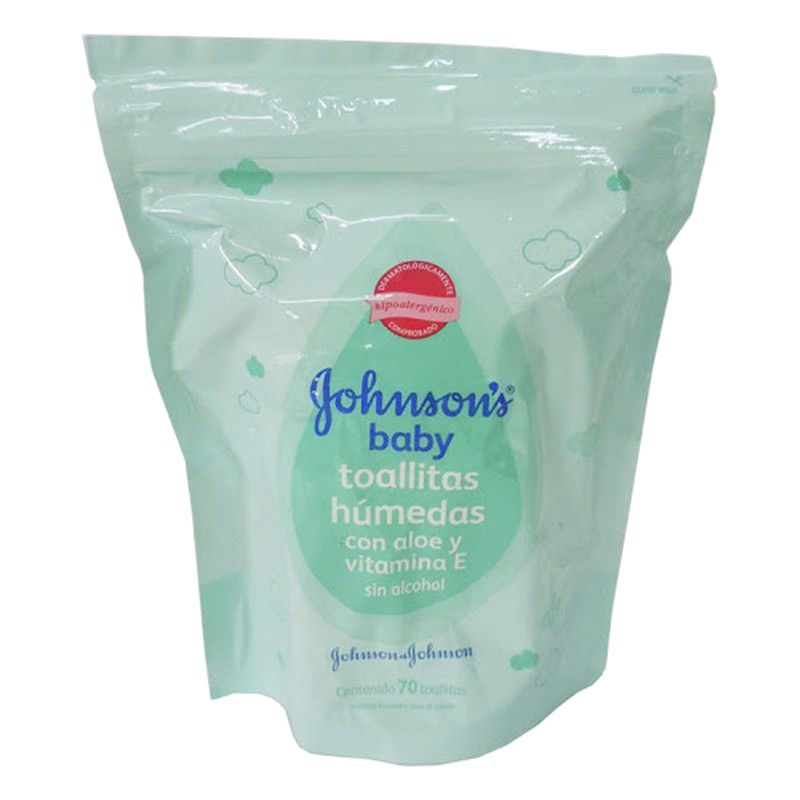 JOHNSON TOALLAS HUMEDAS X 70