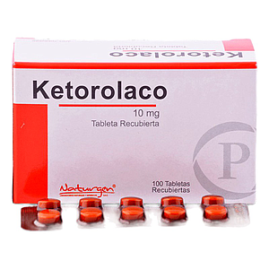 KETOROLACO 10mg TABLETA