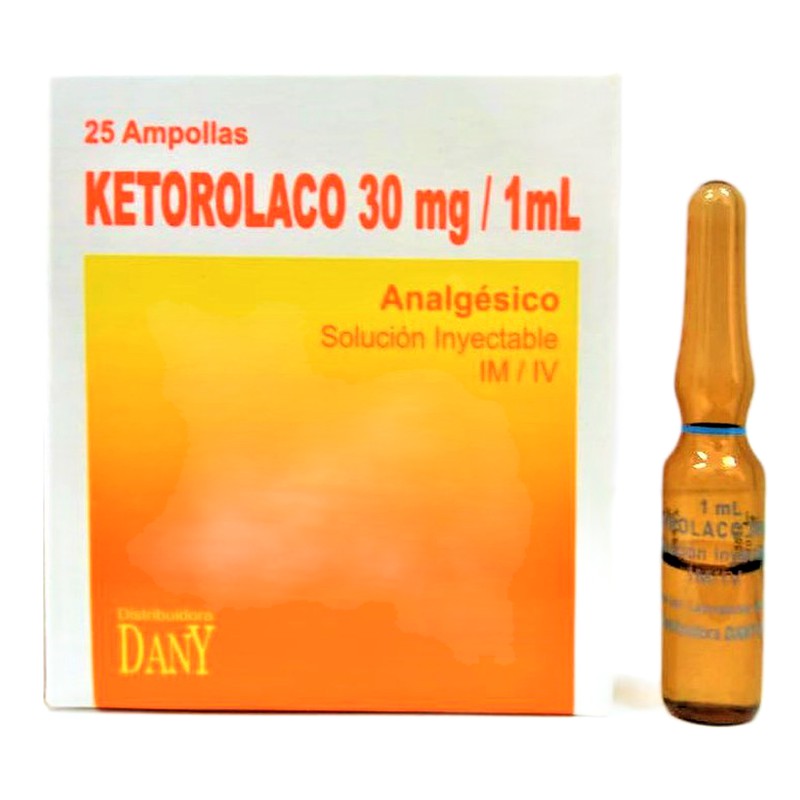 KETOROLACO 30mg/1ml AMPOLLA