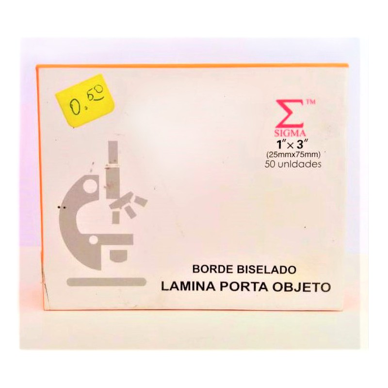LAMINA PORTA OBJETO (25mm x 75mm)