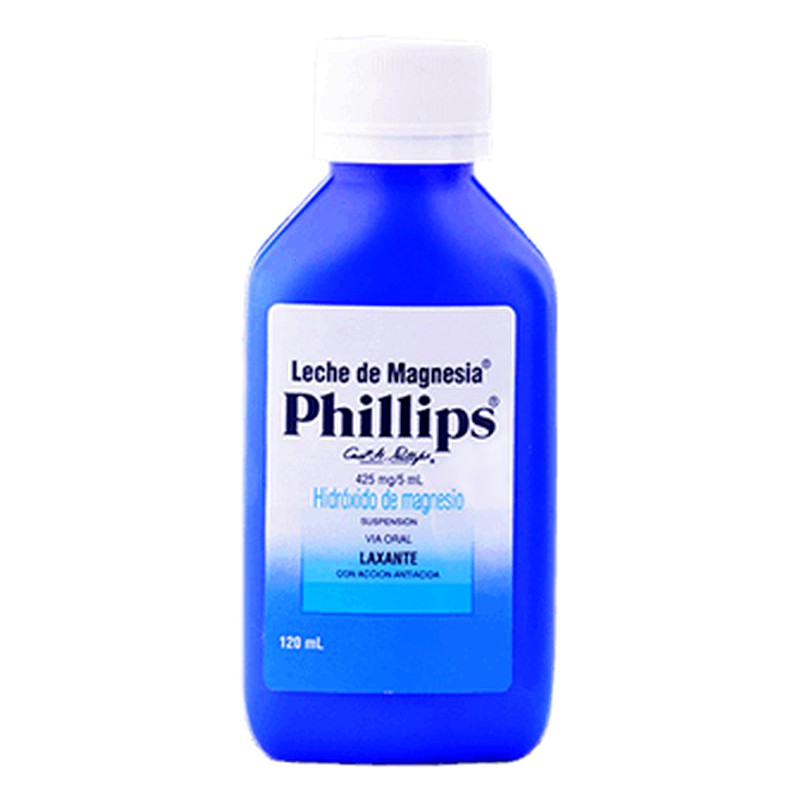 LECHE MAGNESIA PHILLIPS 425mg/5ml - Frasco x120ml