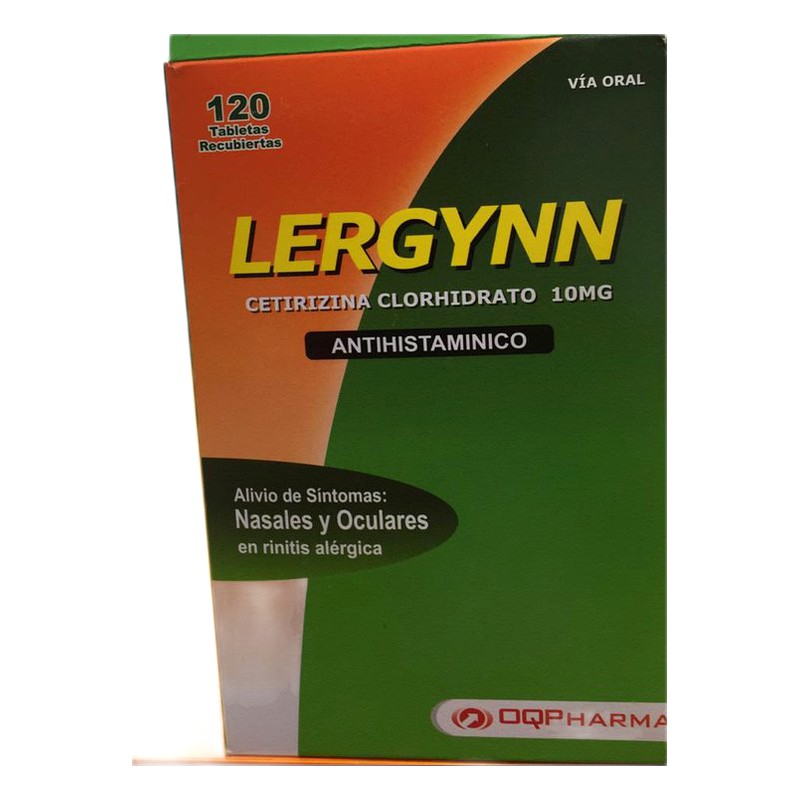 LERGYNN 10MG TABLETA CAJA X 120