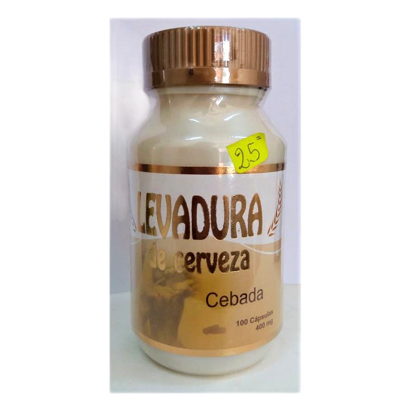LEVADURA DE CERVEZA 400mg Fco.x100 CÁPSULAS