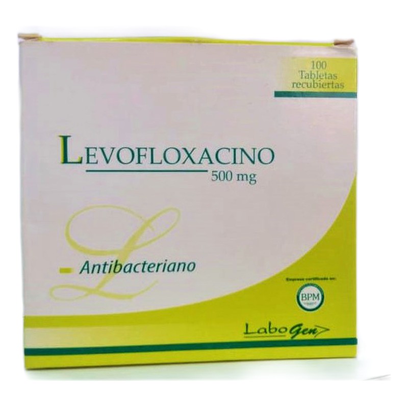 LEVOFLOXACINO 500mg TABLETA