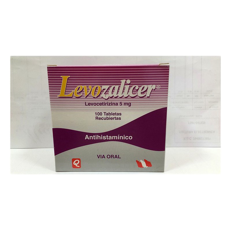 LEVOZALICER 5MG CAJA X 100 TABLETA