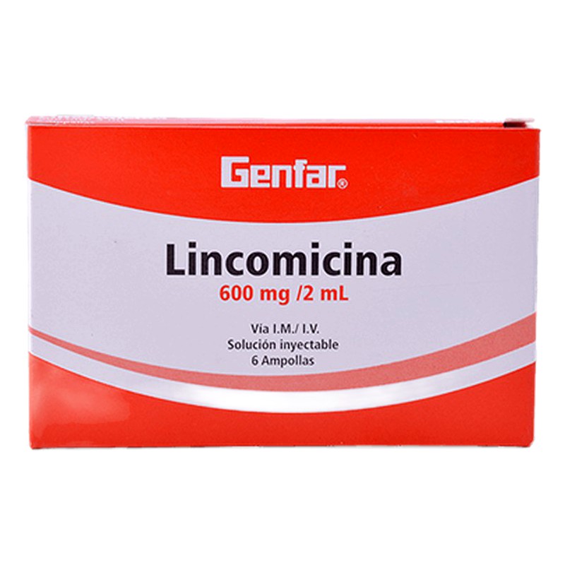 LINCOMICINA 600mg/2mL Solución Inyectable