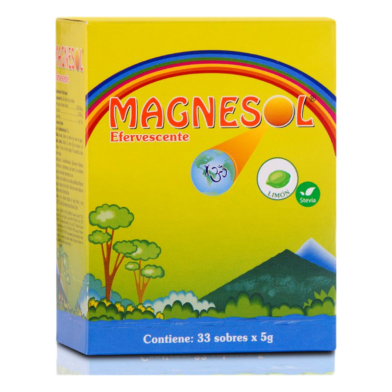 MAGNESOL POLVO ESFERVECENTE (Sabor Limon) SOBRE x5g
