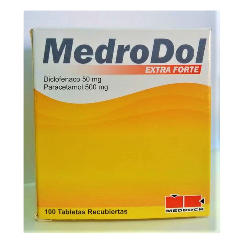 MEDRODOL EXTRA FORTE 50mg + 500mg TABLETA