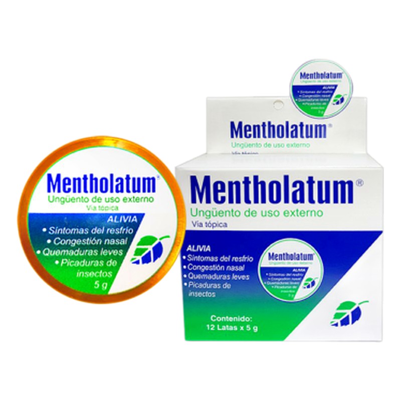 MENTHOLATUM - LATA x 5g
