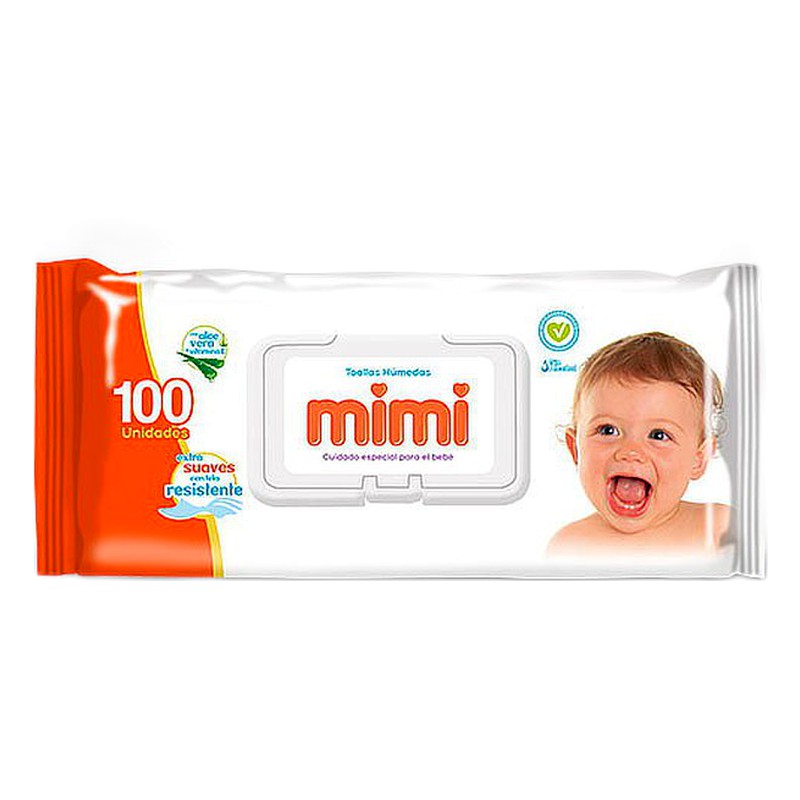 MIMI TOALLA HUMEDA X 100 C/ TAPA