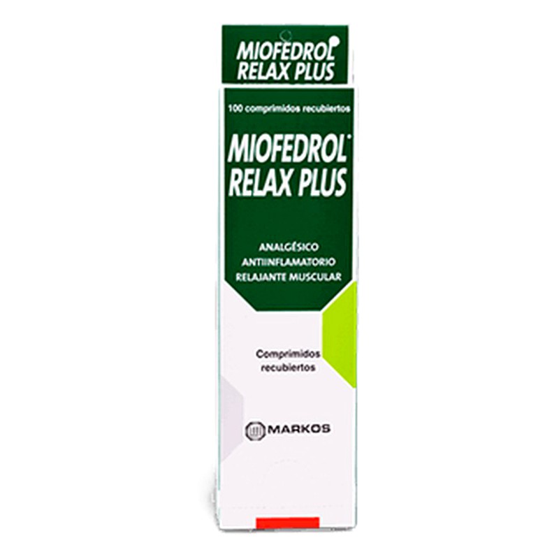 MIOFEDROL RELAX COMPRIMIDOS CAJA X 100 