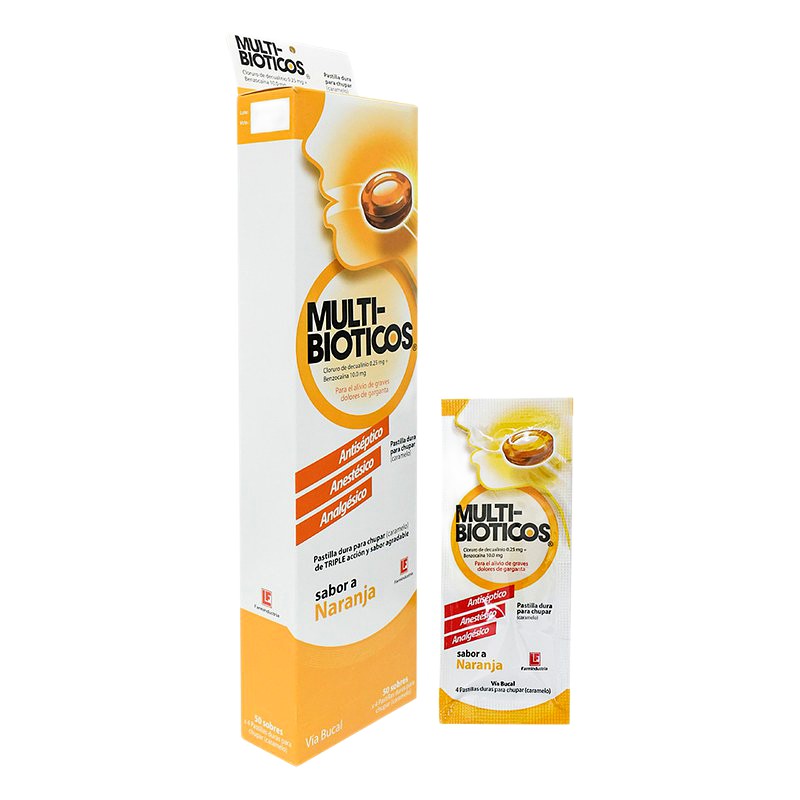 MULTI-BIOTICO Sabor a Naranja