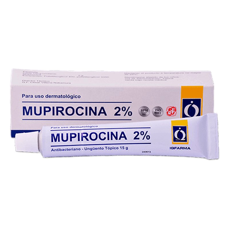 MUPIROCINA 2% UNGUENTO X 15GR