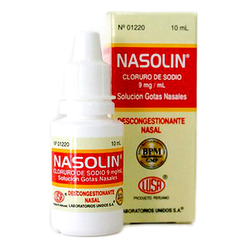 NASOLIN GOTAS FCO. X 10ML