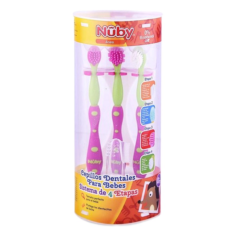 NUBY SET CEPILOLOS X 4