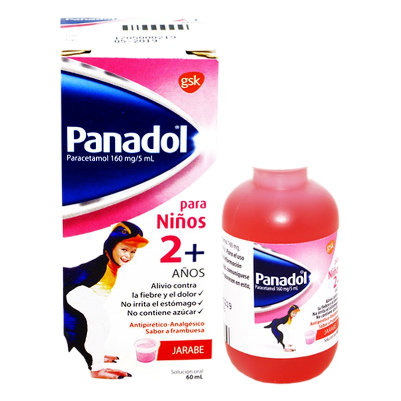 PANADOL 160mg/5ml JARABE Fco. x60ml