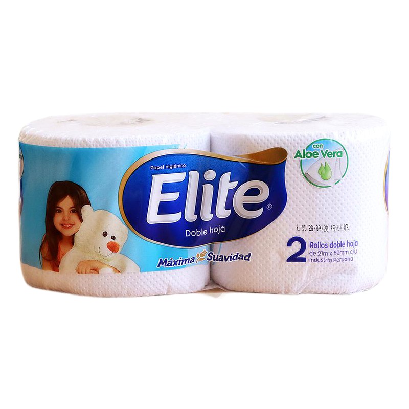 PAPEL ELITE CELESTE Pqt. x2 Und.