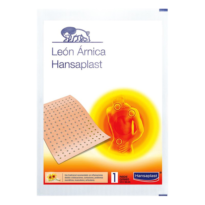 PARCHE LEON ARNICA HANSAPLAST - Grande