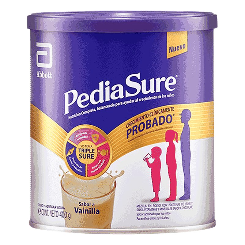 PEDIASURE TRIPLESURE (Sabor Vainilla) LATA x400g
