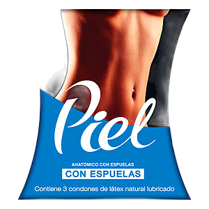PIEL CON ESPUELAS (Caja x3)