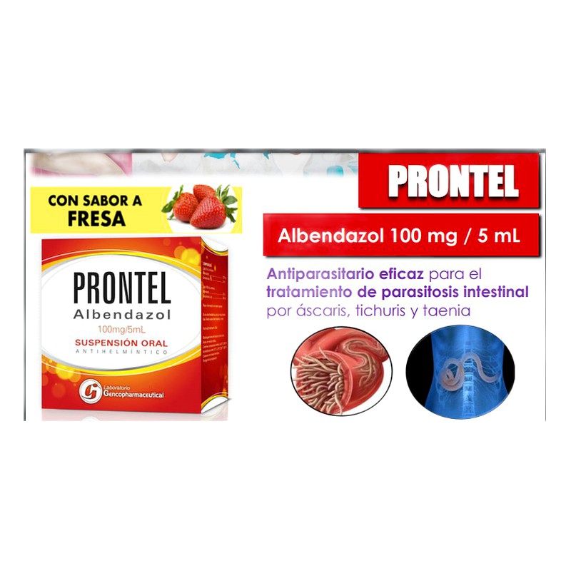 PRONTEL 100MG/5ML FCO x20mL