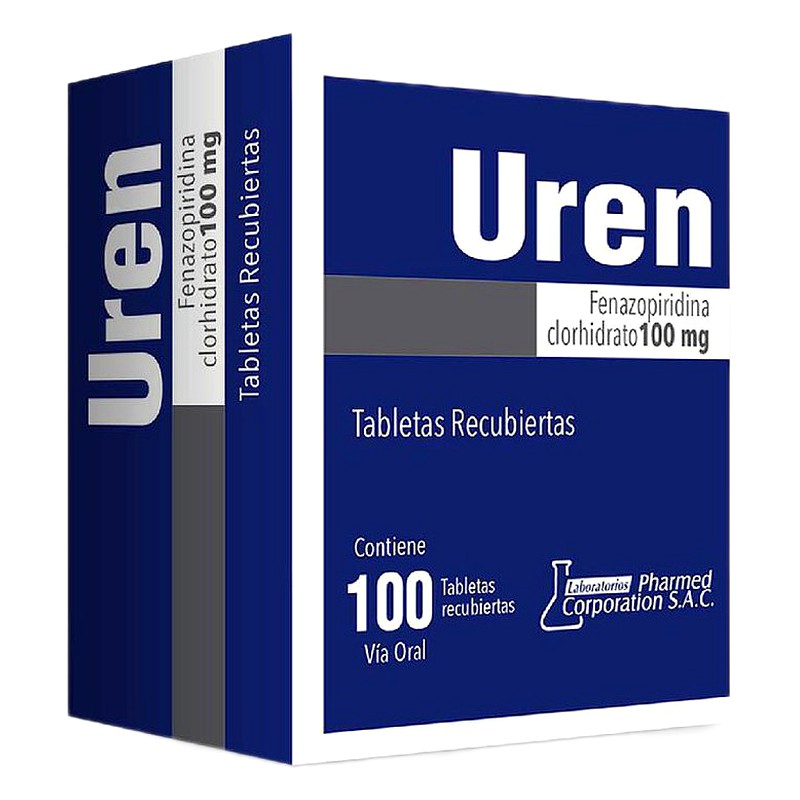 UREN 100 mg TAB. Recubierta
