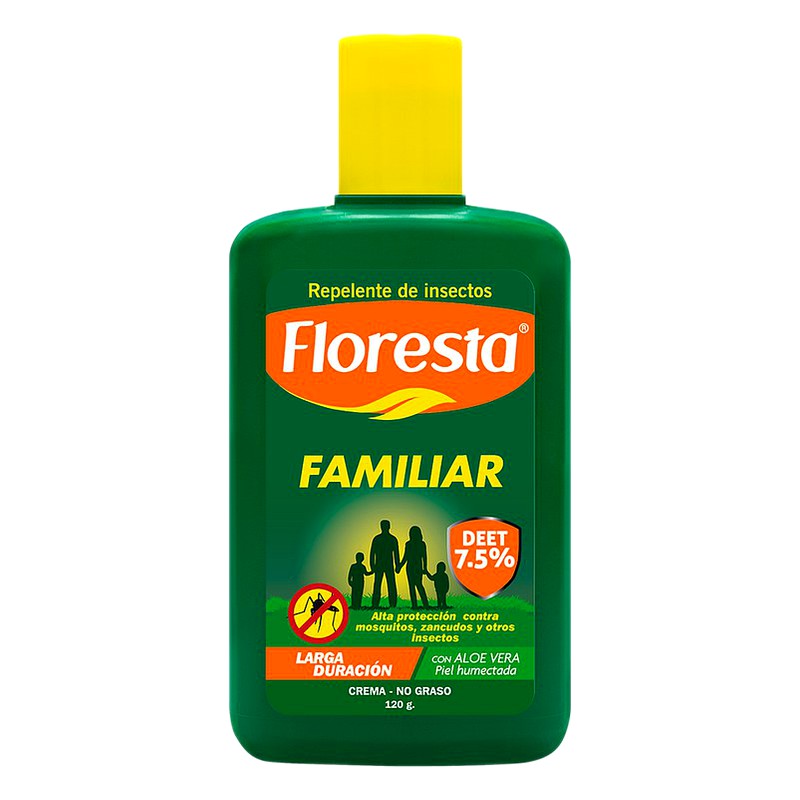 FLORESTA FAMILIAR REPELENTE En Crema - FRASCO  x120g