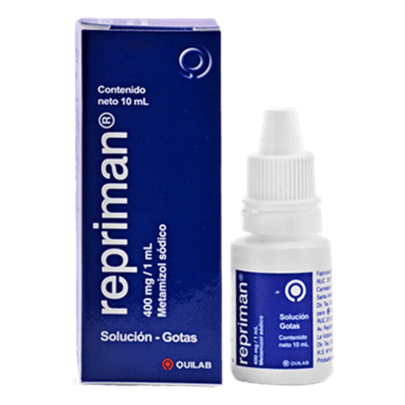 REPRIMAN 400mg/1mL Solución Gotas x 10mL