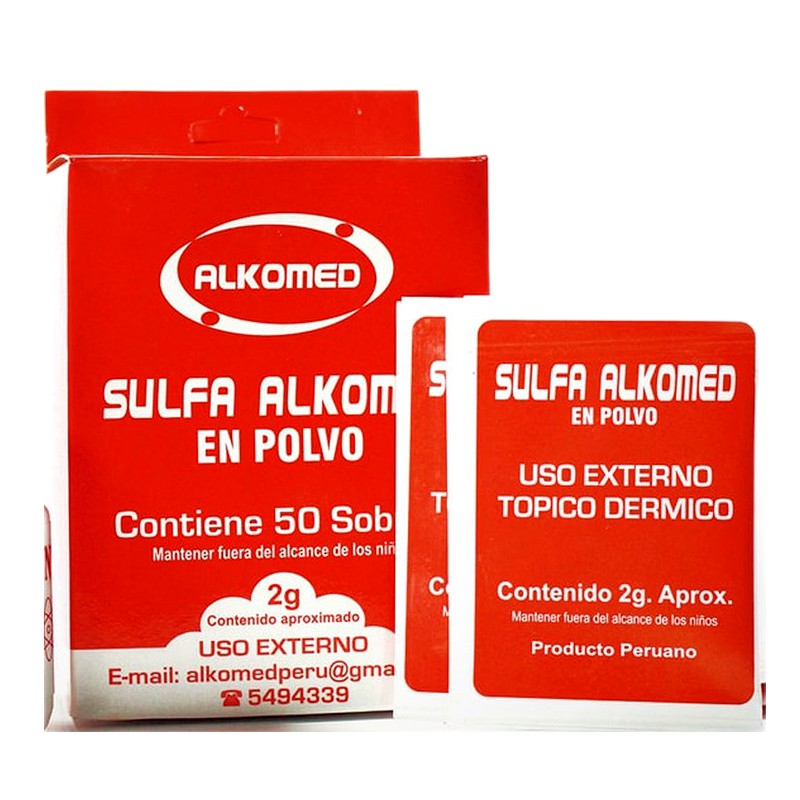 SULFA ALKOMED - SOBRE x 2g