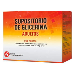 SUPOSITORIO GLICERINA - Adulto
