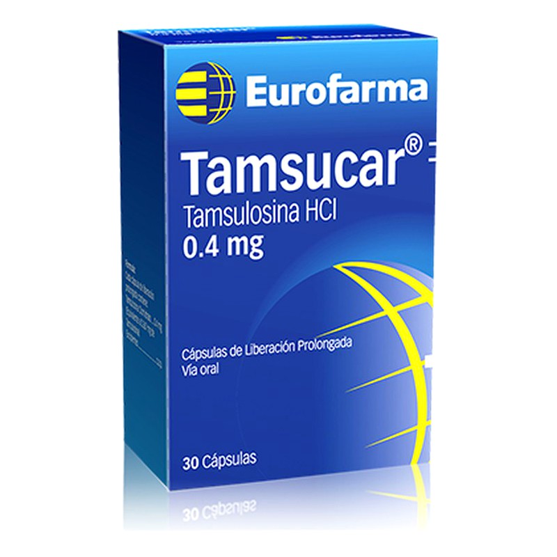 TAMSUCAR 0.4MG X 30MG CAPSULA