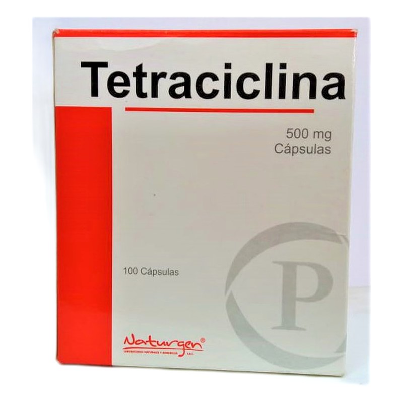 TETRACICLINA 500mg CÁPSULA