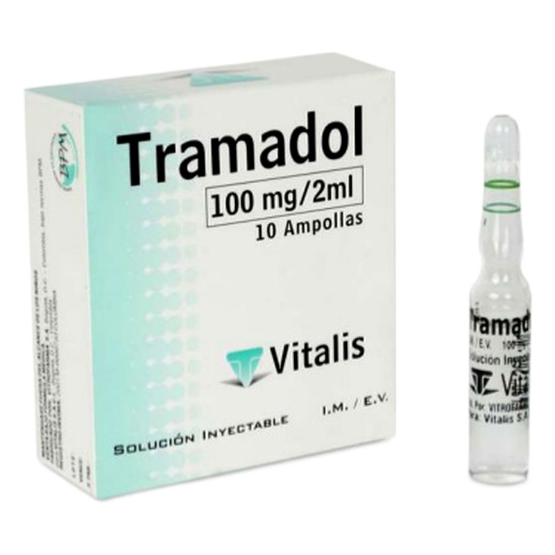 TRAMADOL 100/2ML AMPOLLA CAJA X 10