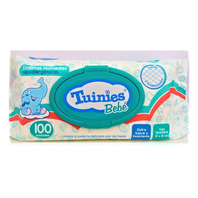 TUINIES BEBE (Toallas Humedas) x120 Und.