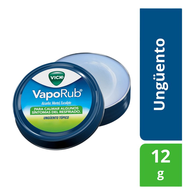 VICK VAPORUB UNGÜENTO - LATA x12g