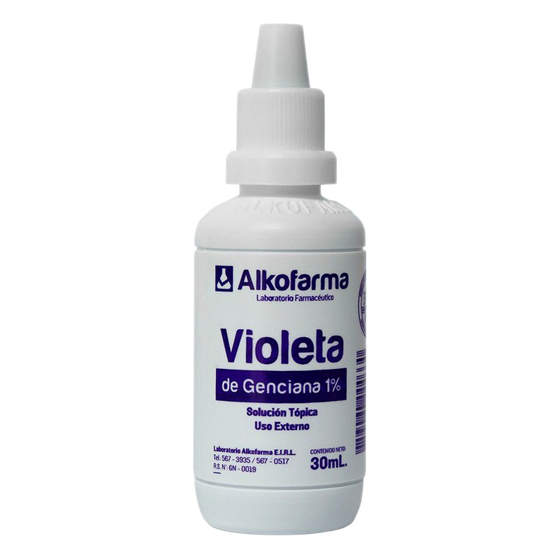 VIOLETA DE GENCIANA 1% - Alkofarma x 30ml