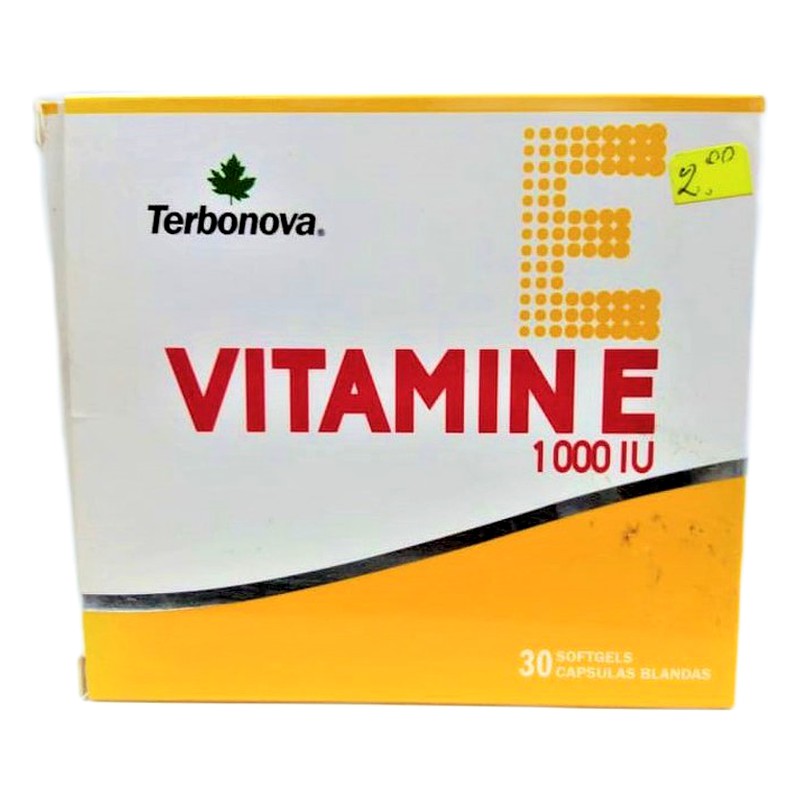 VITAMINA E 1000 IU CÁPSULA