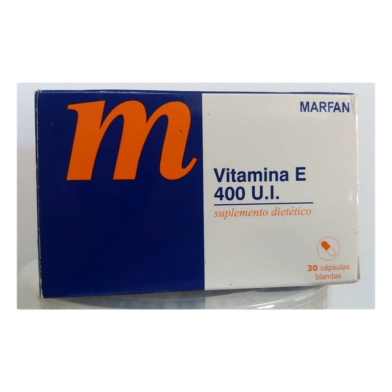 VITAMINA E 400 U.I. CÁPSULA