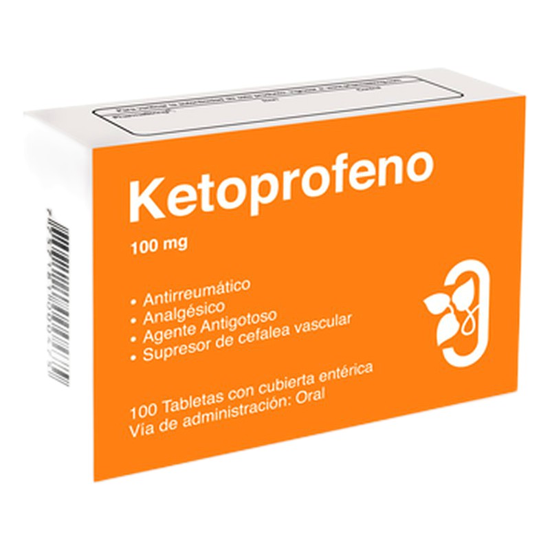 KETOPROFENO 100mg TABLETA