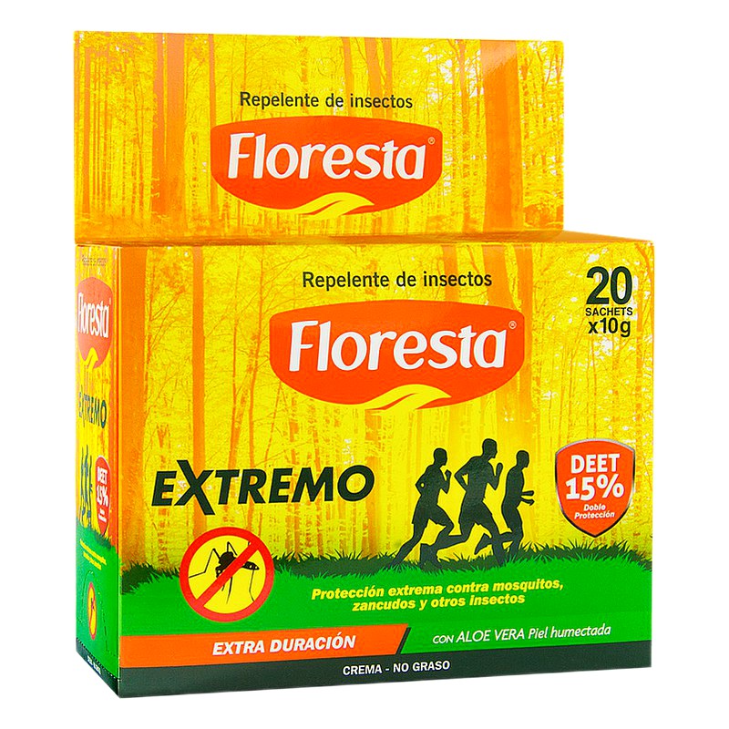 FLORESTA EXTREMO (Repelente)SACHET x10g
