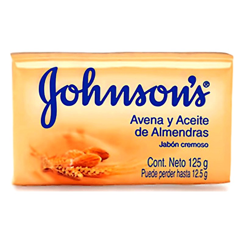 JABON JOHNSON (Avena y Aceite de Almendras) x125g