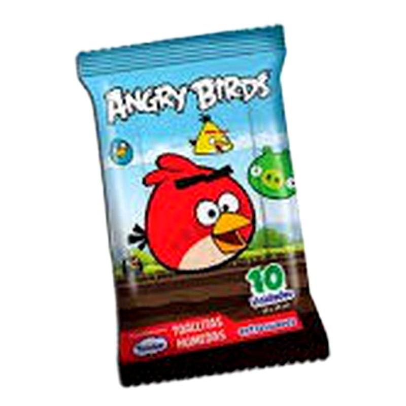 TUINIES ANGRY BIRDS (Toallas Humedas) x10 Und.