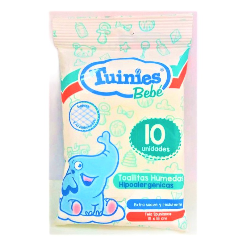 TUINIES BEBE (Toallas Humedas) x10 Und.