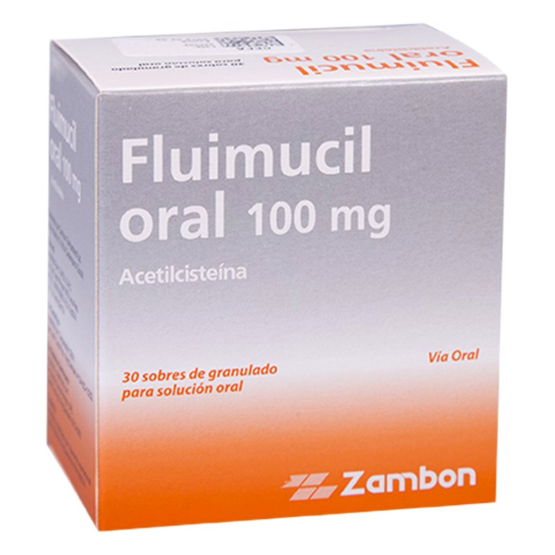 FLUIMUCIL 100MG SOBRE