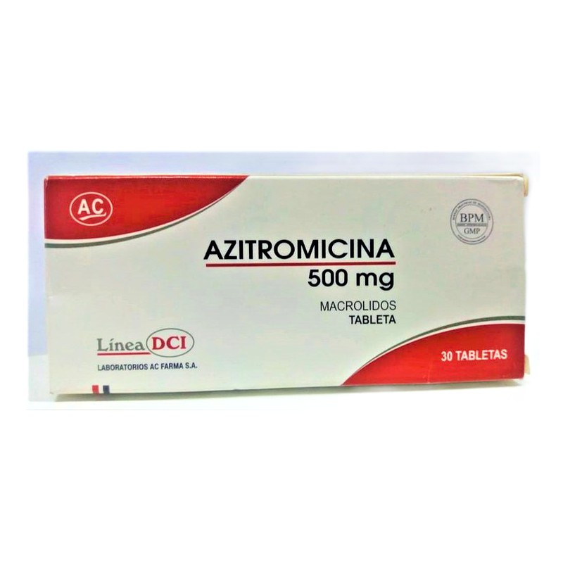 AZITROMICINA 500 mg TABLETA