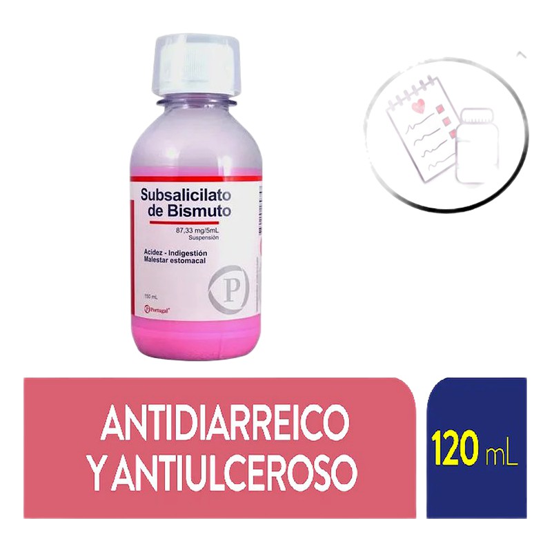 SUBSALICILATO DE BISMUTO x 150mL JARABE