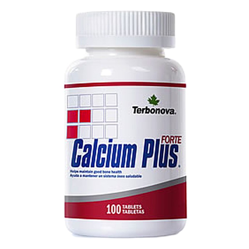 CALCIUM PLUS FCO X 100 TABLETAS